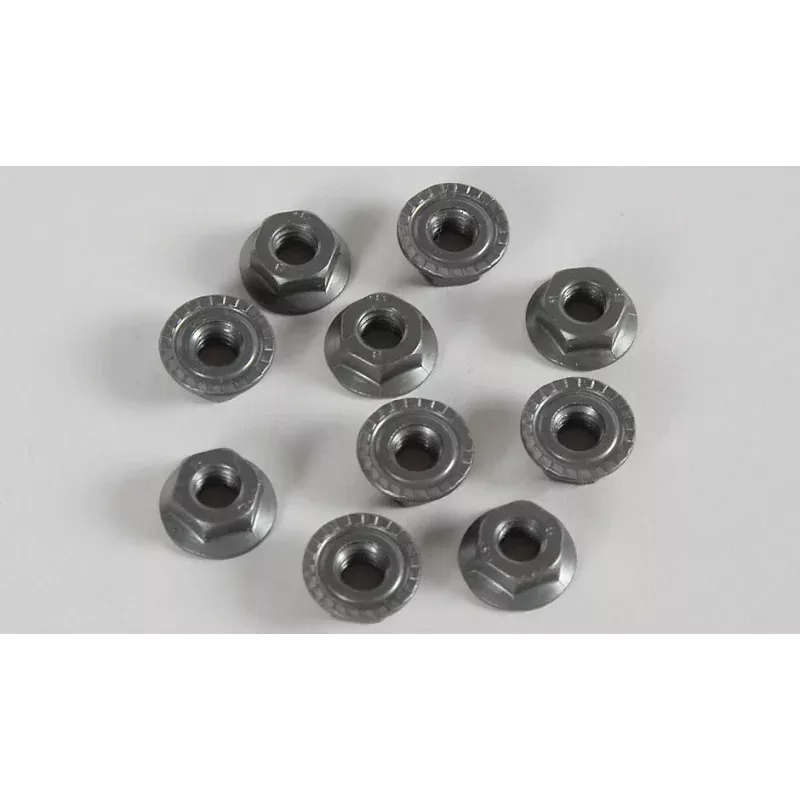 06113 - WHEEL NUTS M6, SELF-LOCKI