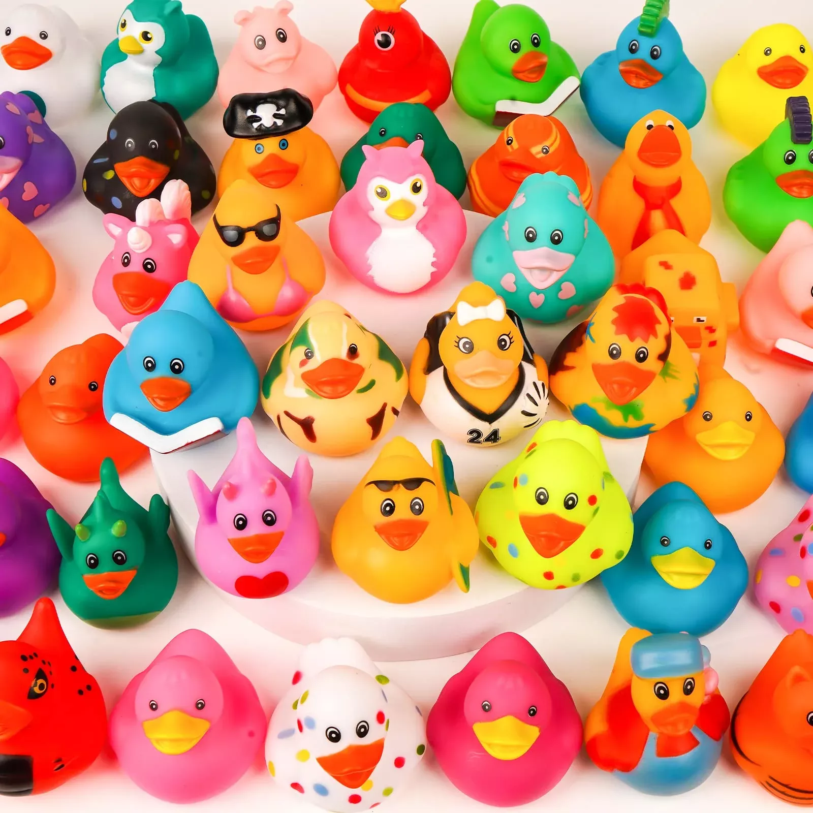 30 Pack Rubber Ducks In Bulk,Bozily Rubber Ducks Jeep Ducking Jeep Duc