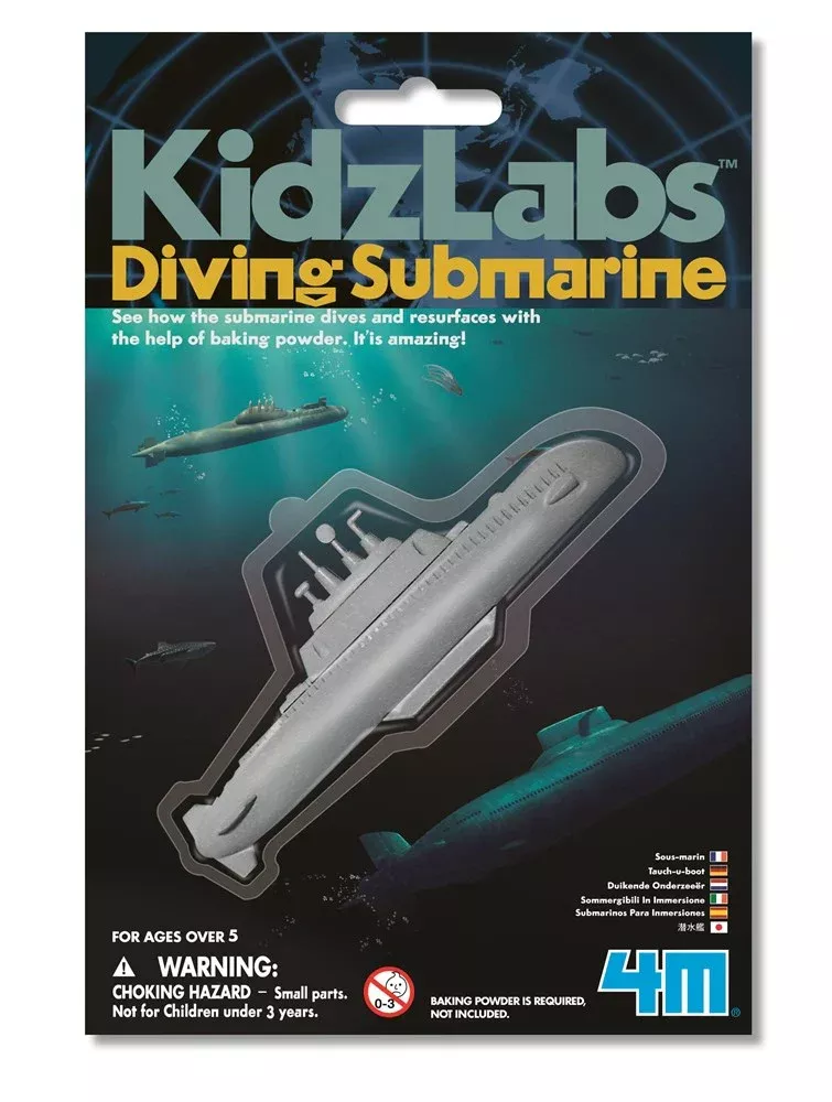 4M Project Kits - KidzLabs Diving Submarine Kit