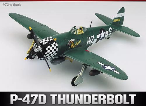 ACADEMY 12474 1/72 P-47D Thunderbolt Eileen Model Kit