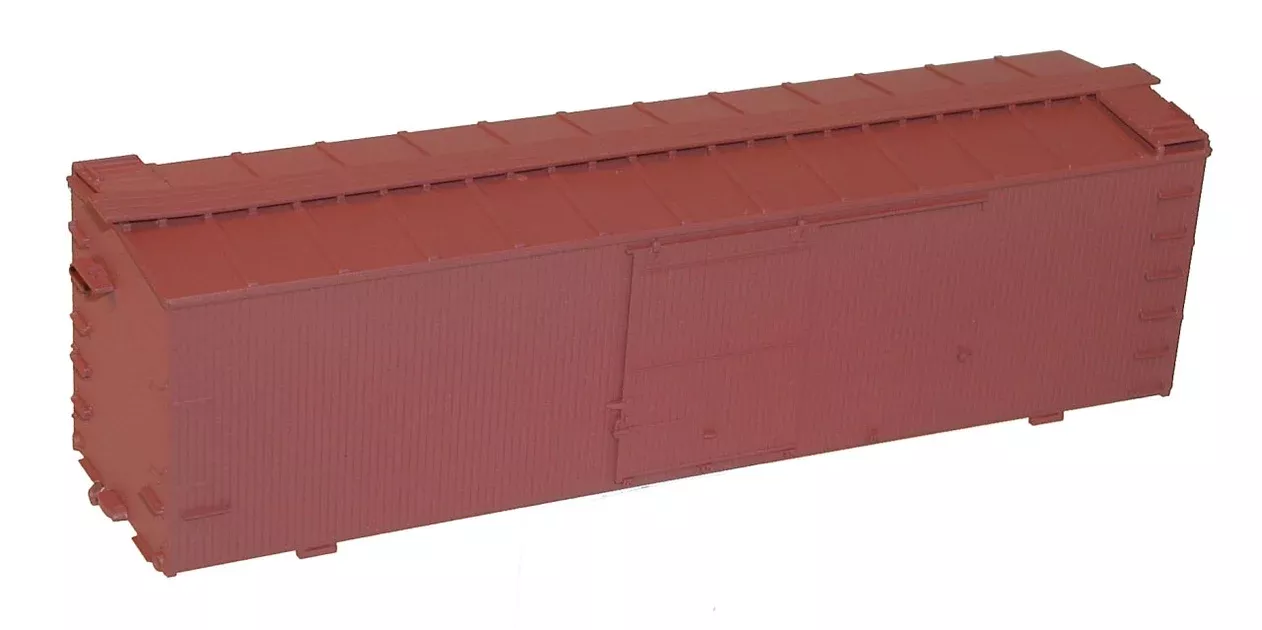 Accurail 1800 HO Scale 36' Wood Boxcar Kit Undecorated