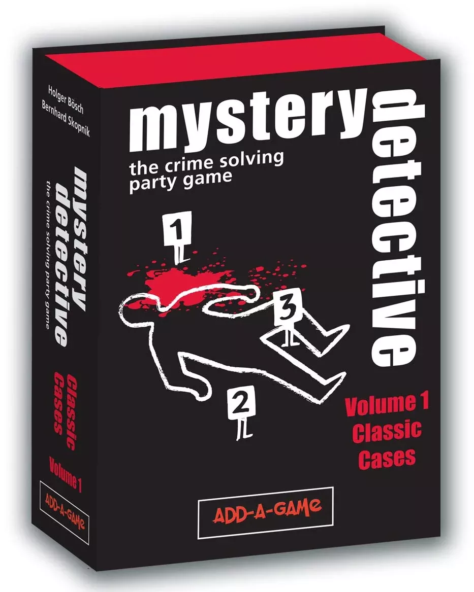 Add-A-Game Mystery Detective Volume 1 - Cooperative Party Game for Bra