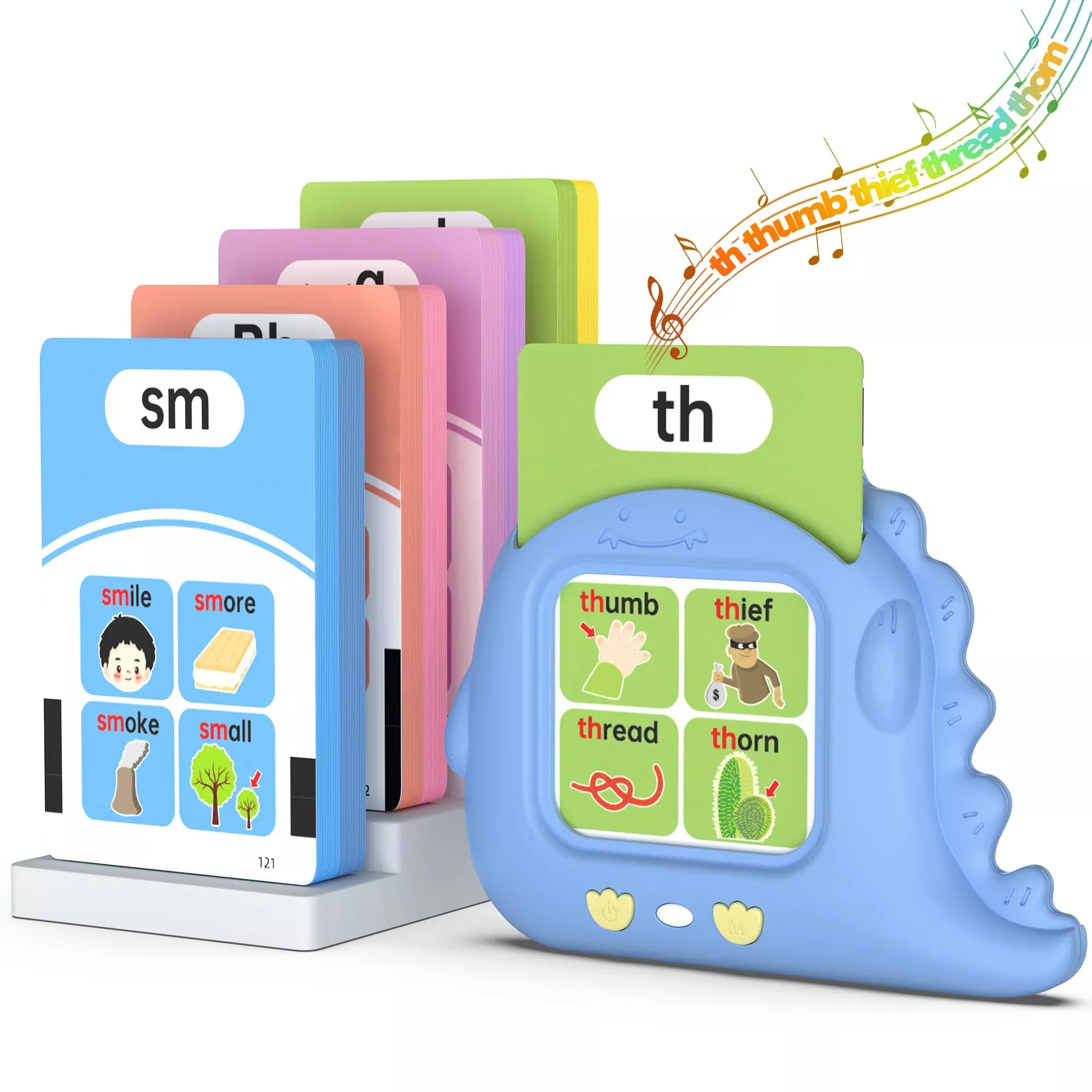 Airbition Phonics Games for Kids Ages 3-8, Blue, 252 Words