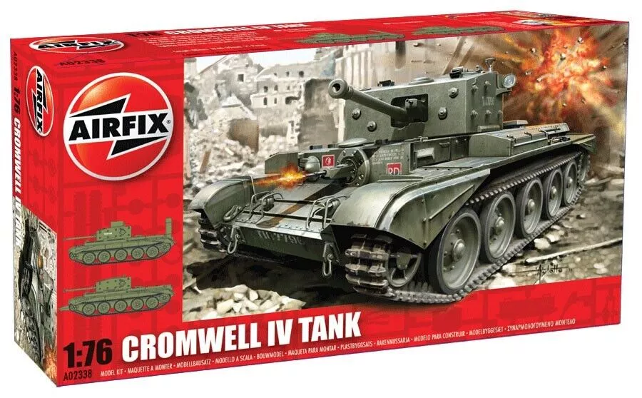AIRFIX Models A02338 1/76 Cromwell IV Model Tank Kit