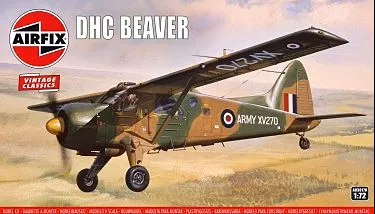 AIRFIX Models A03017V 1/72 DeHavilland Beaver Model Aircraft Kit