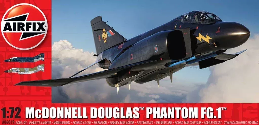 AIRFIX Models A06019 1/72 FG1 Phantom RAF Model Aircraft Kit
