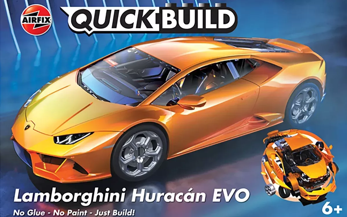 AIRFIX Models J6058 QuickBuild Lamborghini Huracan Snap Model Kit