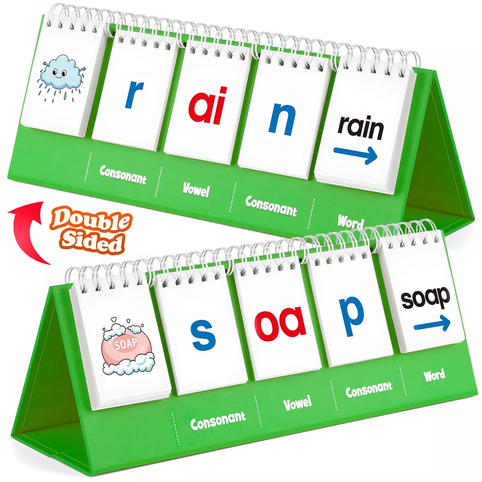 Aizweb Cvvc Word Games,Phonics Games Flash Card For Preschool Kinderga
