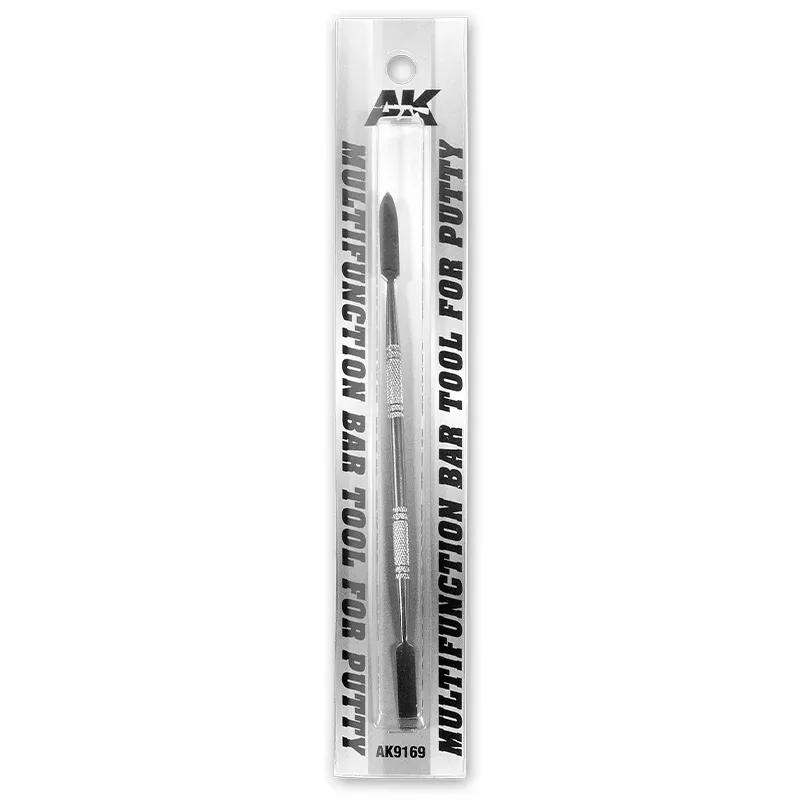 AK Interactive 9169 Stainless Steel Bar Tool Spatula for Putty
