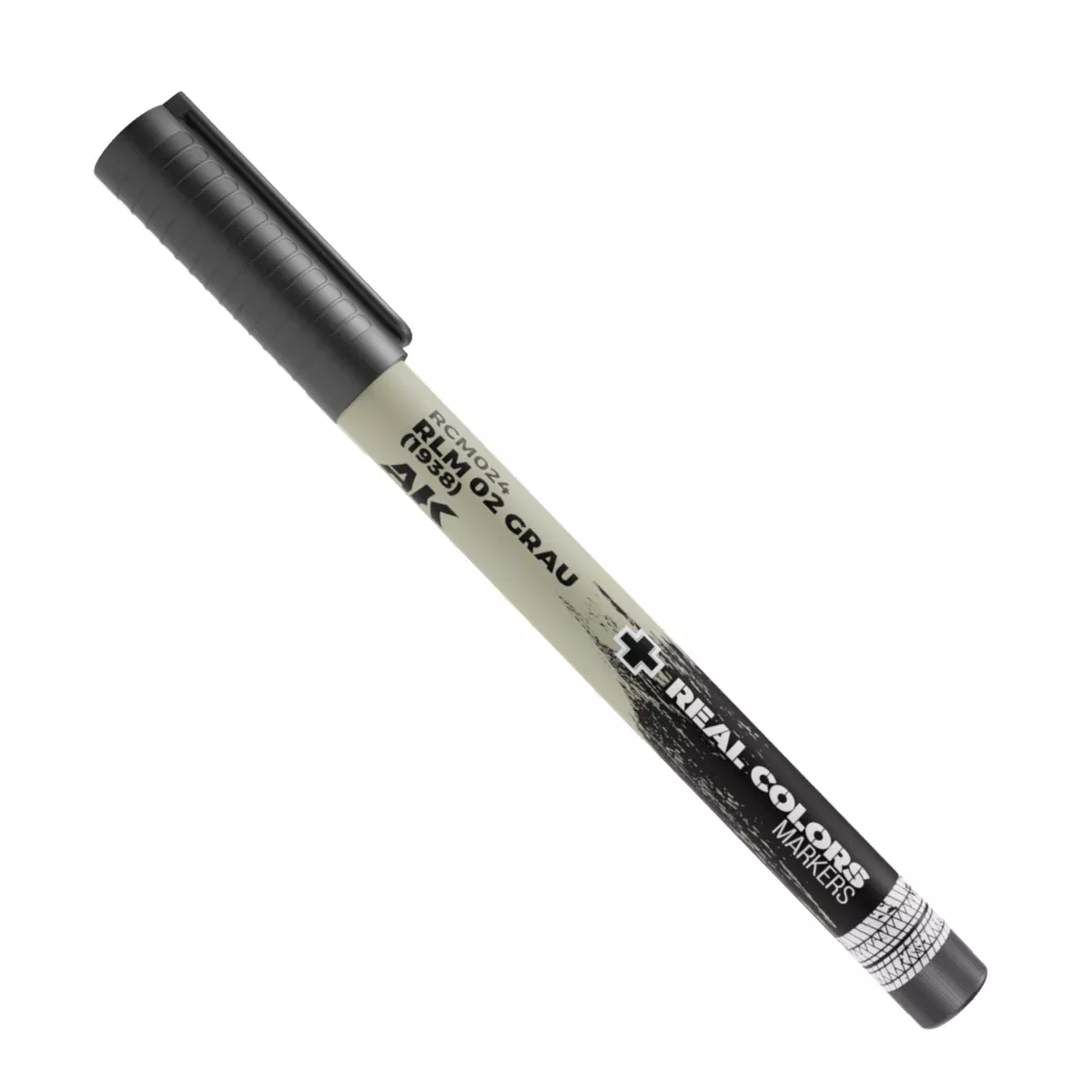 AK Interactive RCM024 Real Color Paint Marker - Grey 1938 RLM02