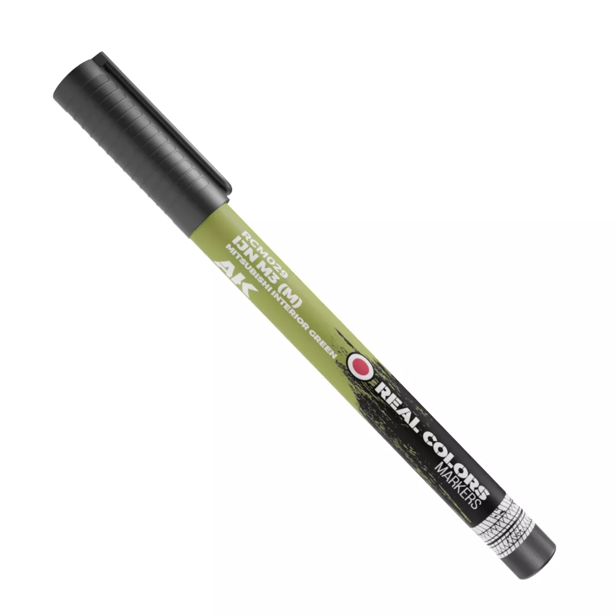 AK Interactive RCM029 Real Color Paint Marker - IJN M3 Mitsubishi Interior Green