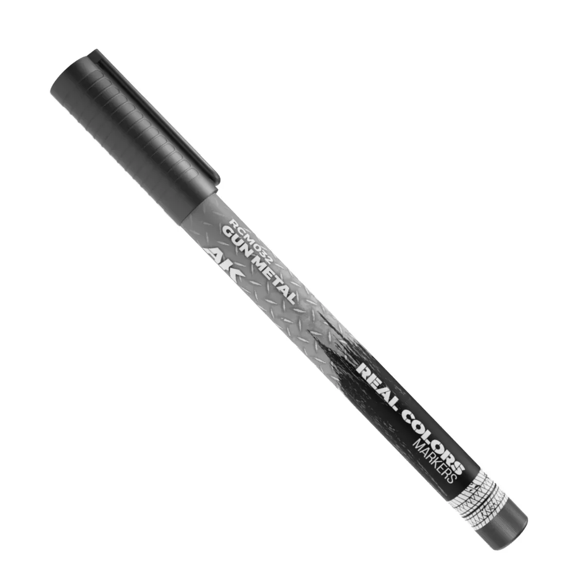 AK Interactive RCM032 Real Color Paint Marker - Gun Metal