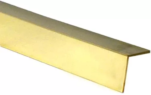 Albion Alloys A3 Brass Angle 3x3mm
