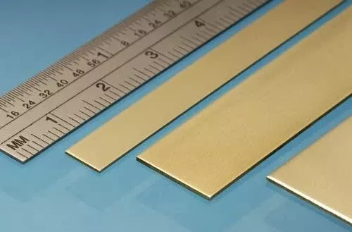 Albion Alloys BS9M Brass Strip 25x0.8mm (3 Pack)