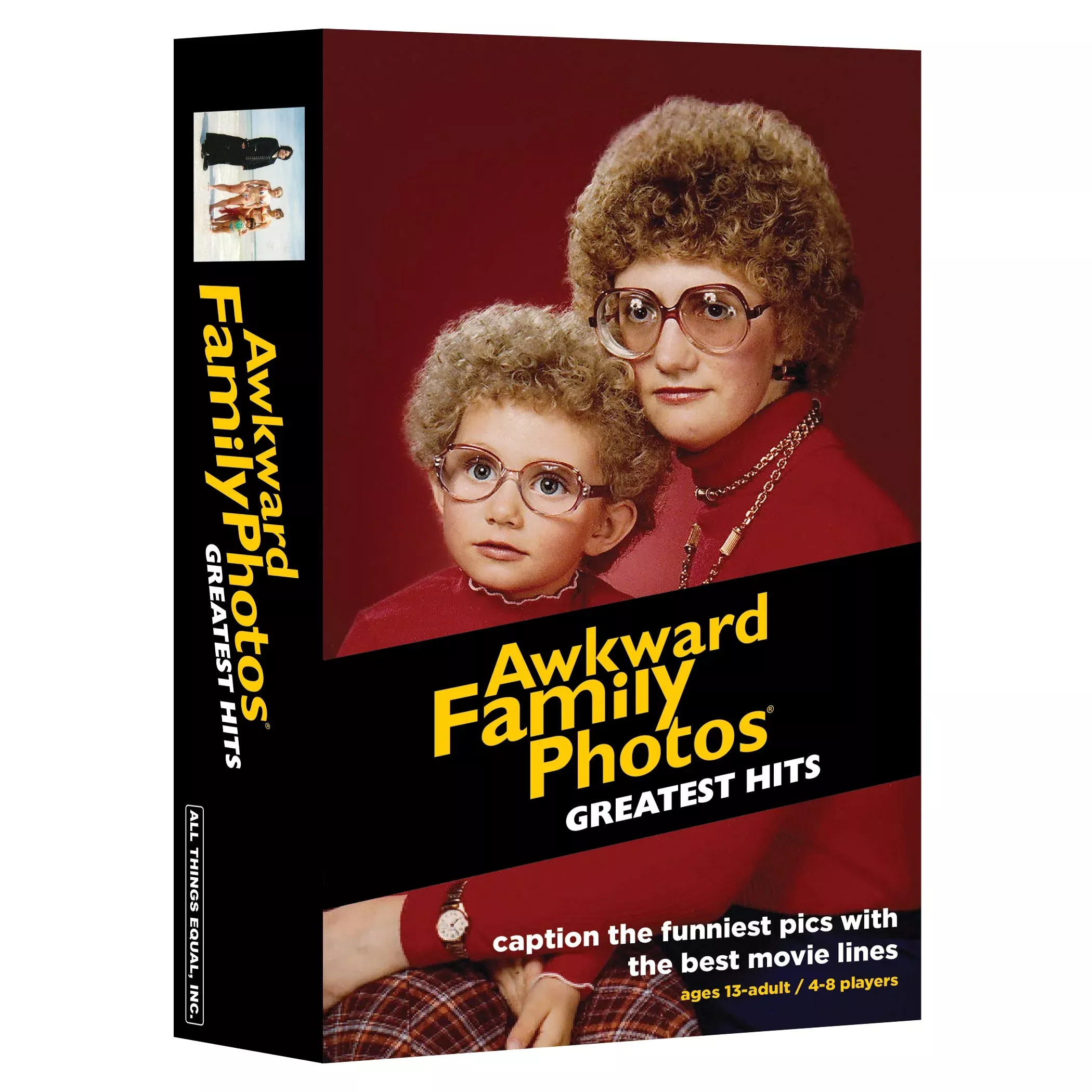 ALL THINGS EQUAL Awkward Family Photos Card Game, Medium, Multicolor