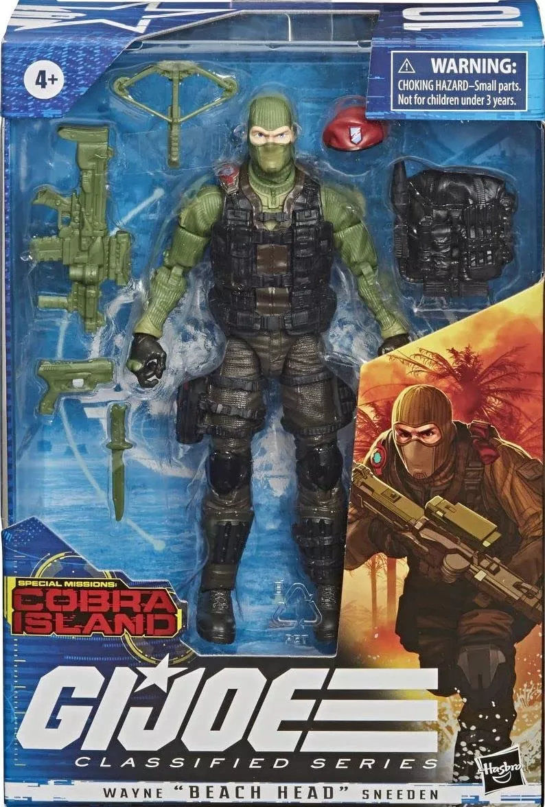 American Hero G.I. Joe Beach Head Figure - Multi-color, Plastic, Model
