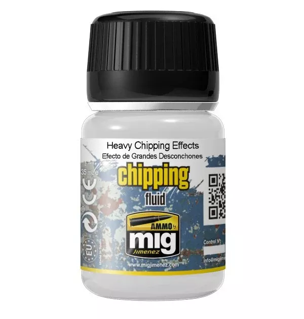 AMMO by Mig 2011 Heavy Chipping Effects Fluid Acrylic 35ml Bottle
