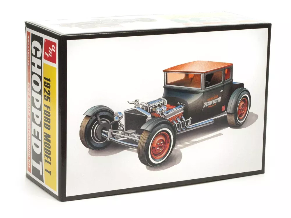amt 1167 1/25 Ford T Chopped Hot Rod Skill Level 2 Model Kit