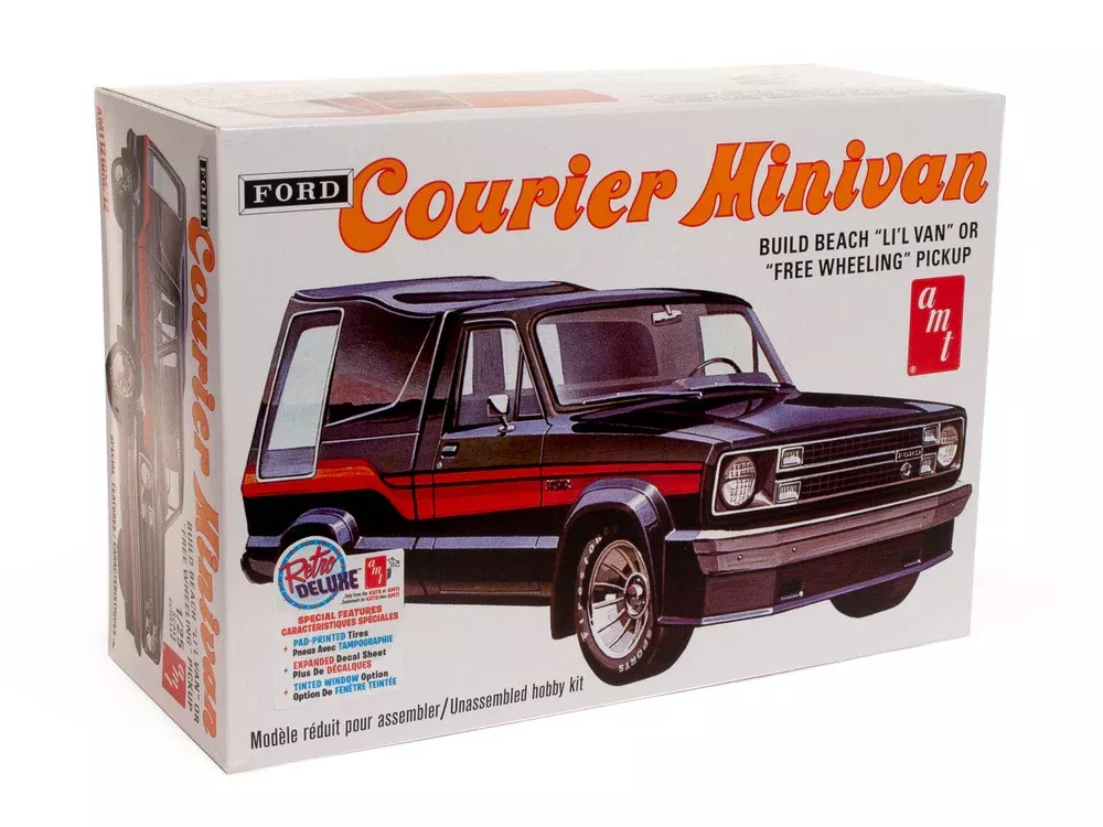 amt 1210 1/25 1978 Ford Courier Minivan Skill Level 2 Model Kit