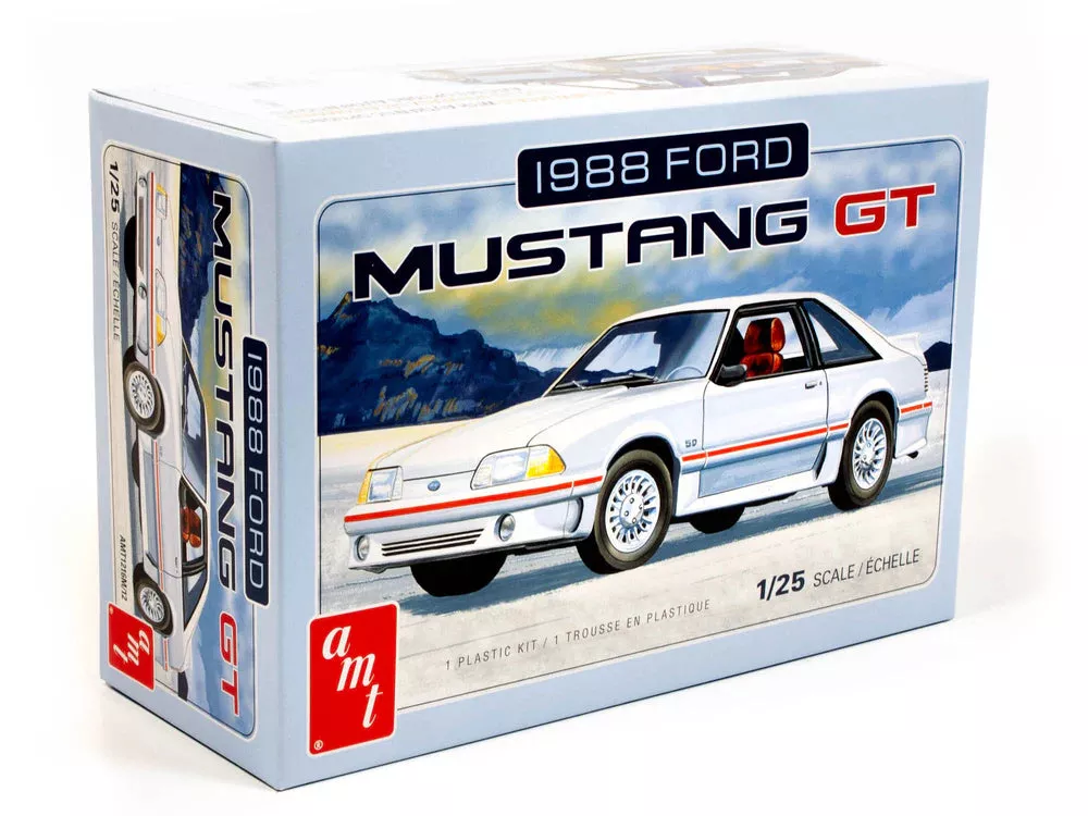 amt 1216 1/25 1988 Ford Mustang GT Skill Level 2 Model Kit