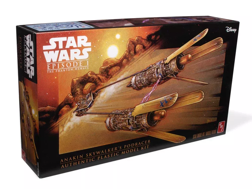 amt 1276 1/32 Star Wars The Phantom Menace Anakin’s Podracer Skill Level 2 Model Kit