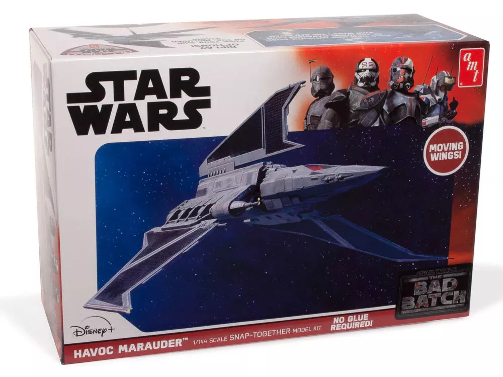 amt 1348 1/144 Star Wars The Bad Batch Havoc Marauder Snap Model Kit
