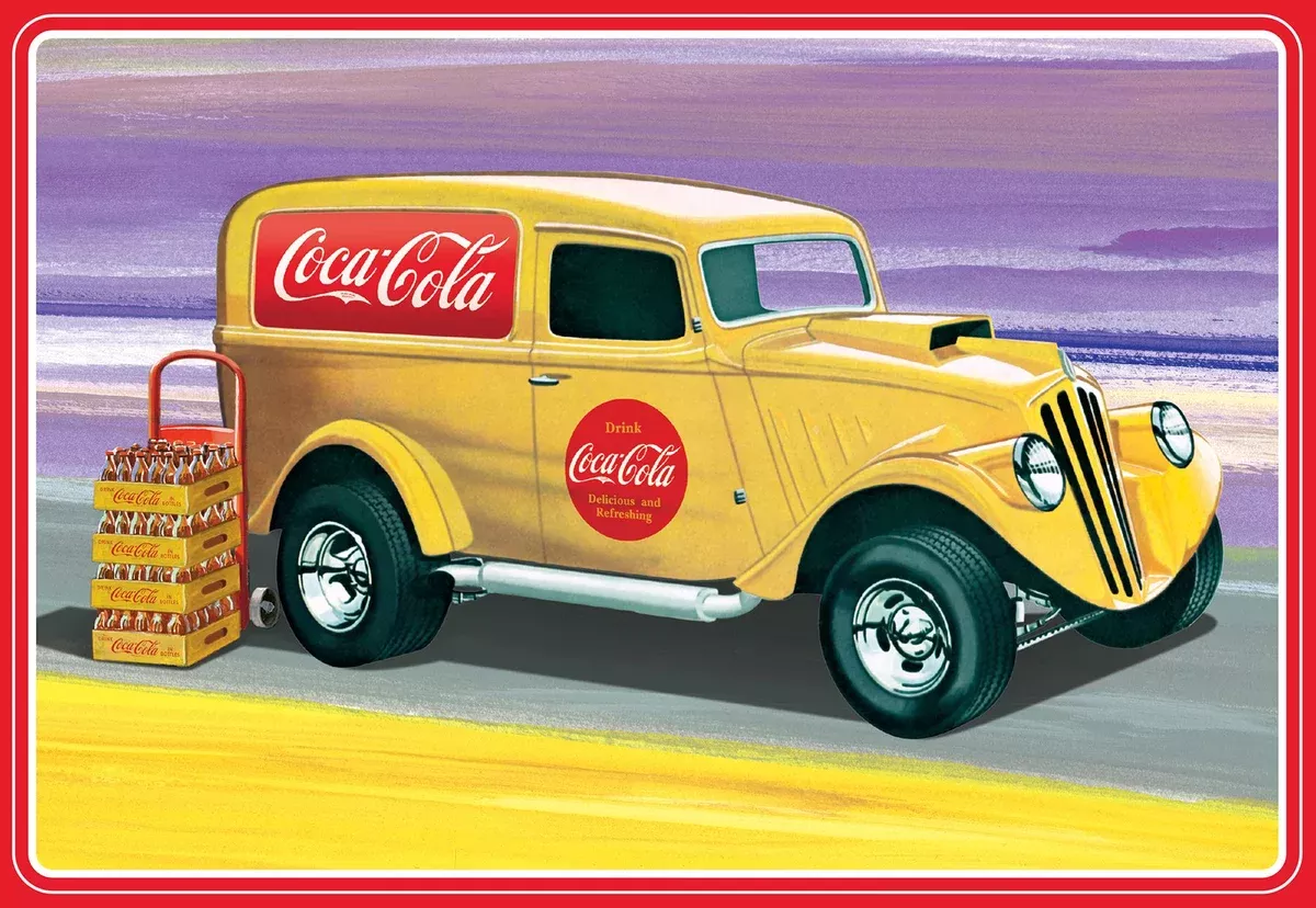 amt 1406 1/25 1933 Willy's Panel Coca-Cola Skill Level 2 Model Kit