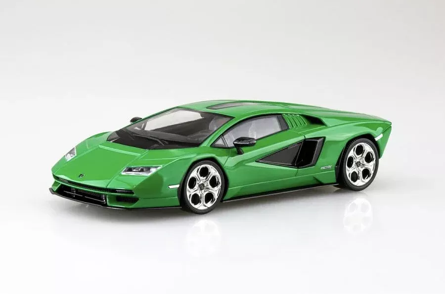 Aoshima 06543 1/32 The Snap Kit #19-E Green Lamborghini Countach LPI 800-4