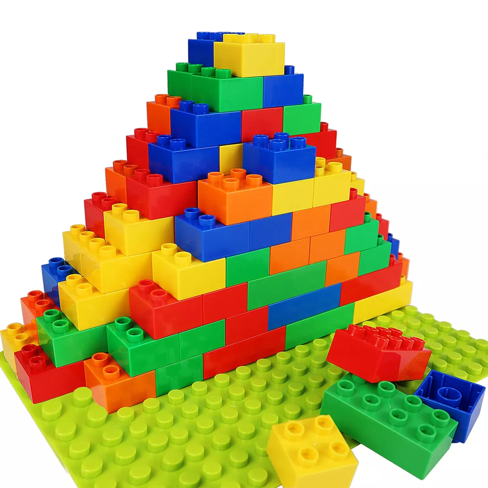 aotipol Building Blocks Set - 101-Piece Classic Bricks, STEM Toys for