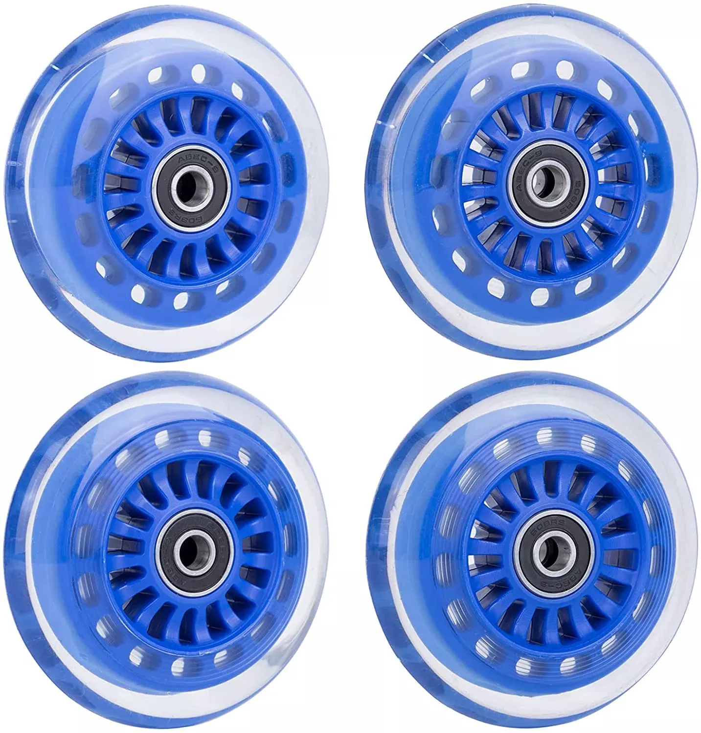 Aowesm Wiggle Car Polyurethane Replacement Wheels Upgrade Swing Car Wh