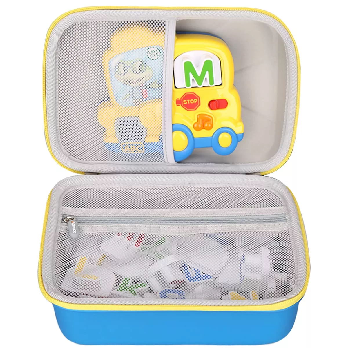 Aproca Portable Storage Bag for LeapFrog Fridge Phonics, Blue-Yellow