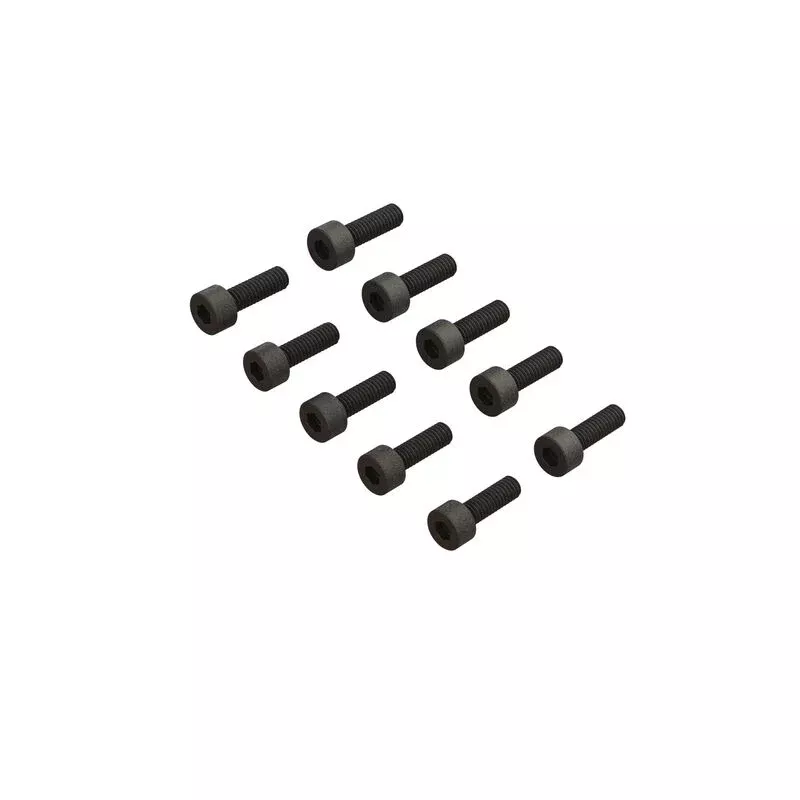 ARRMA ARA702010 Cap Head Hex Machine Screw M2.5x8mm (10 Pack)
