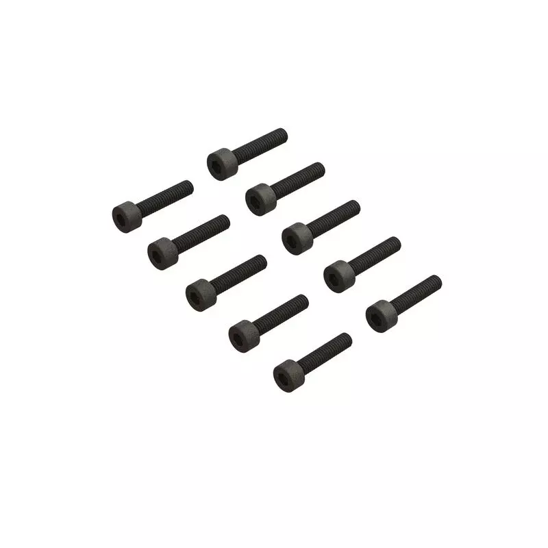ARRMA ARA702011 Cap Head Hex Screw M2.5x12mm (10 Pack)