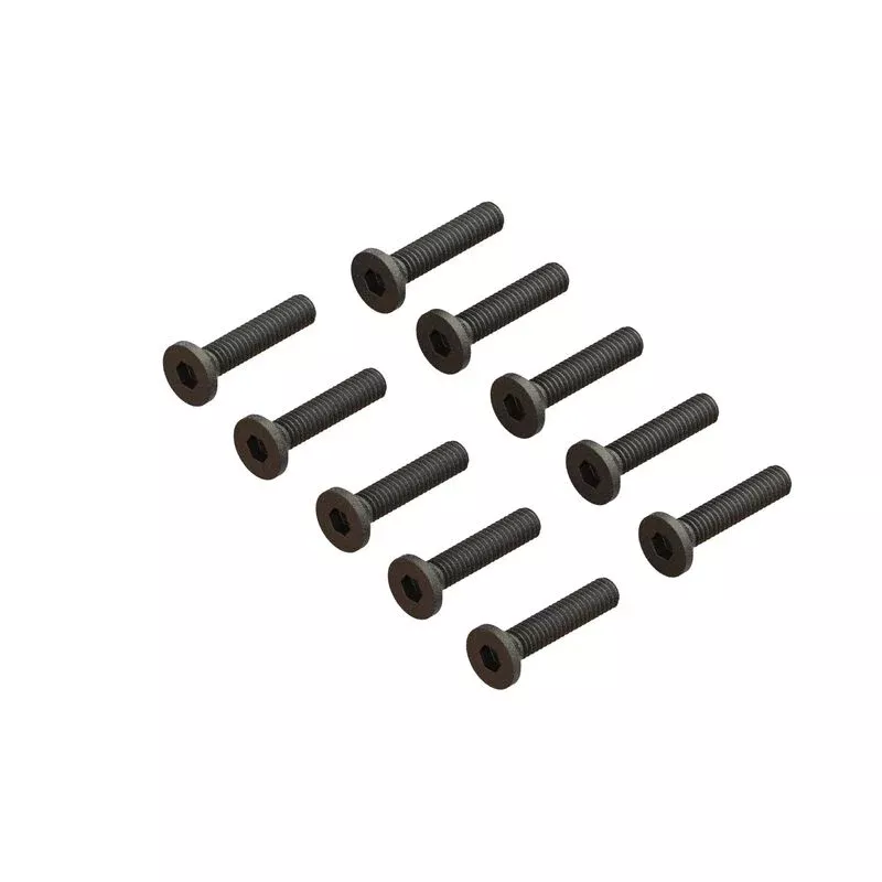ARRMA ARA702017 Flat Screw M2.5x12mm (10 Pack)