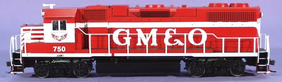 Athearn 8010 HO Scale EMD GP38-2 GM&O 750 - NOS