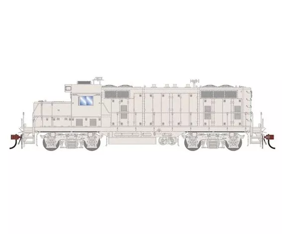 Athearn Genesis G1498 HO Scale EMD GP7u Undecorated DCC/Sound