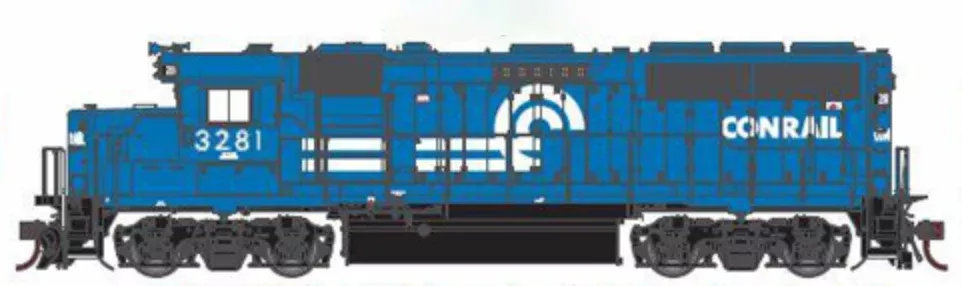 Athearn Genesis G40742 HO Scale EMD GP40-2 Conrail CR 3281 - DC (NOS)