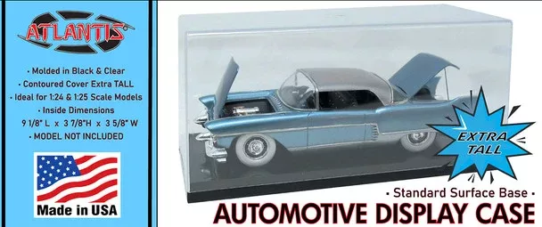 Atlantis Models 1013 Auto Display Case for 1/25 Vehicles