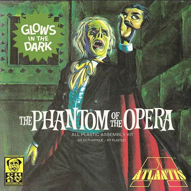 Atlantis Models A451 1/8Phantom of the Opera (Glow in the Dark) Figure Model Kit