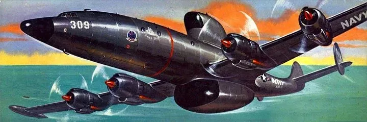 Atlantis Models H279 1/128 Lockheed WV-2 Warning Star Model Aircraft Kit
