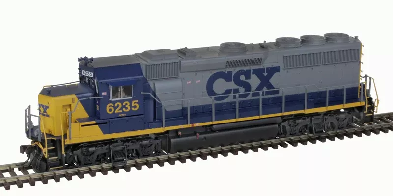 Atlas 10004224 HO Scale EMD GP40-2 CSX 6243 - DC