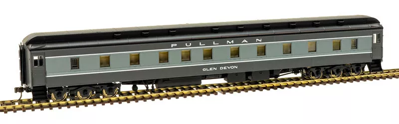 Atlas 20005110 HO Scale Pullman 6-3 Sleeper Glen Rae (2 Tone Gray Scheme)