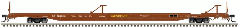 Atlas 20005246 HO Scale 89' TOFC Flatcar Southern Pacific SP 520545