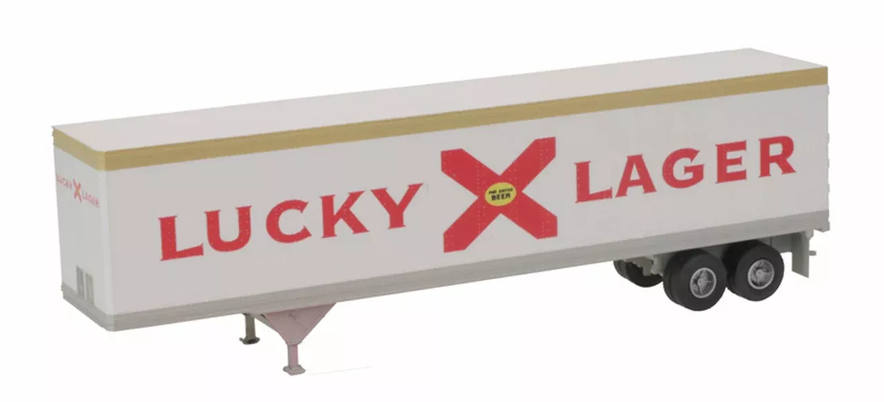Atlas 20006312 HO Scale 45' Pines Trailer Lucky Lager