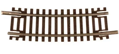 Atlas 2011 N Scale Code 55 Track 10" Radius Half Curve (6 Pack)