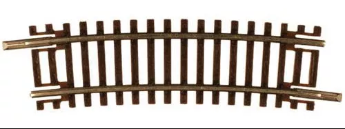 Atlas 2013 N Scale Code 55 Track 11.25" Radius Half Curve (6 Pack)