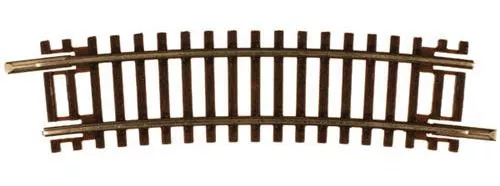 Atlas 2015 N Scale Code 55 Track 12.5" Radius Half Curve (6 Pack)