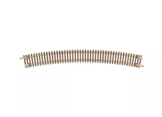 Atlas 2018 N Scale Code 55 Track 15" Radius Curve (6 Pack)