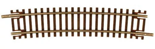 Atlas 2019 N Scale Code 55 Track 15" Radius Half Curve (6 Pack)