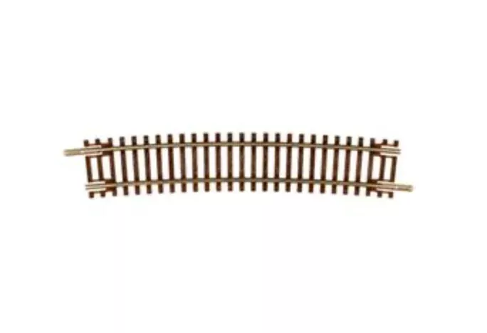 Atlas 2023 N Scale Code 55 Track 17.5" Radius Half Curve (6 Pack)